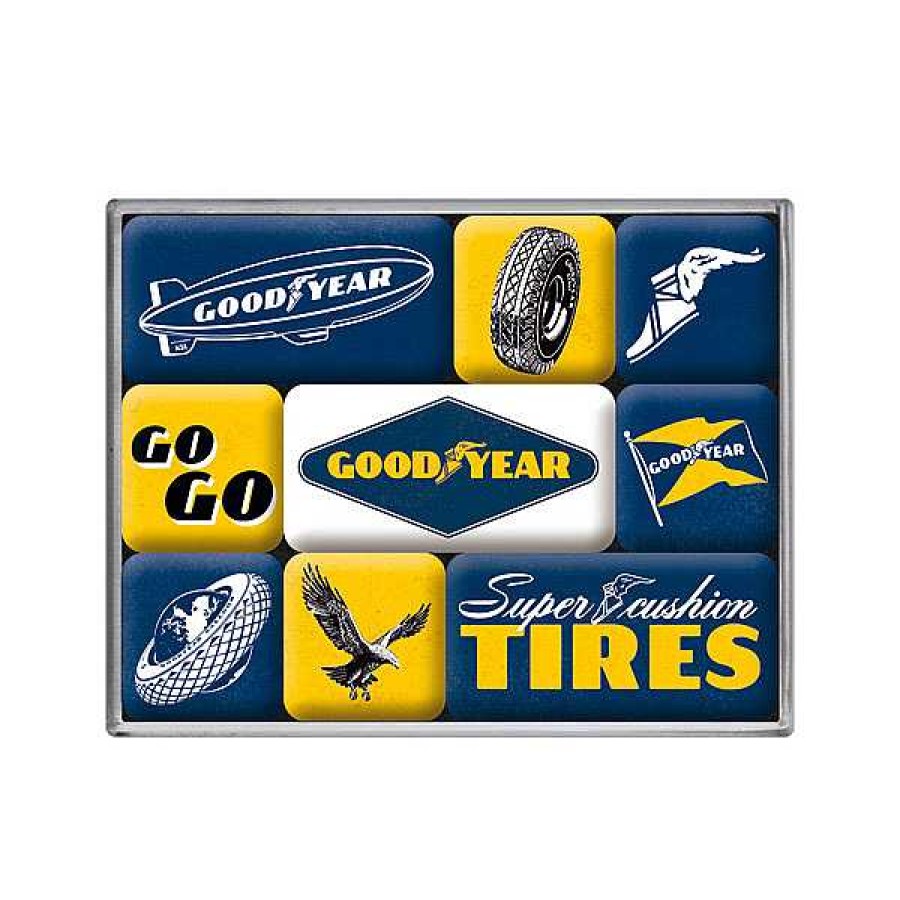 Lifestyle | Goodyear Goodyear Magnet Set (9 Pieces)