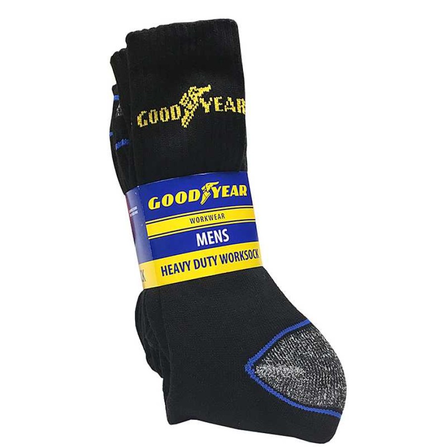 Workwear | Goodyear Goodyear Heavy Duty Worksocks (5 Pairs)