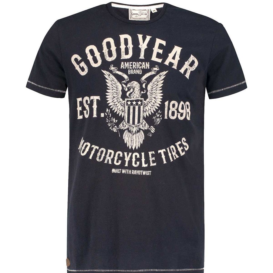 T-Shirts | Goodyear Goodyear Men'S T-Shirt "Kansas"