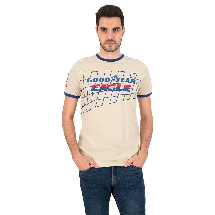 T-Shirts & Long Sleeves | Goodyear Goodyear Men'S T-Shirt "Lime Rock"