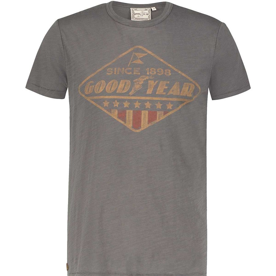 T-Shirts & Long Sleeves | Goodyear Goodyear Men'S T-Shirt "Pocono"