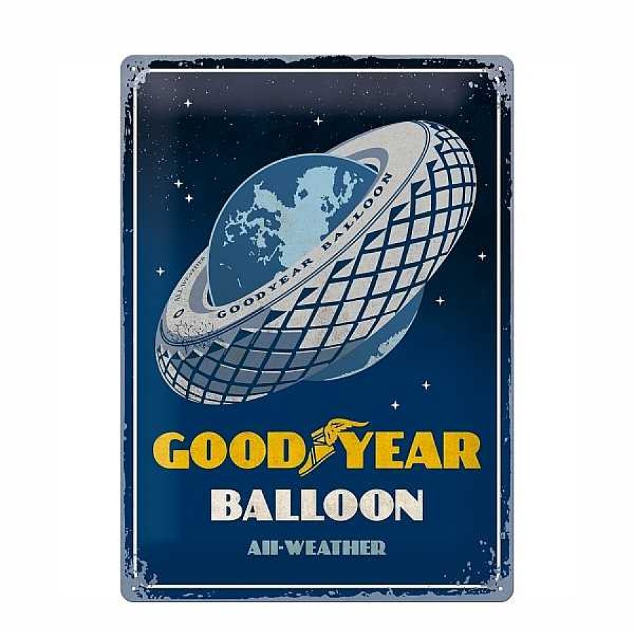 Lifestyle | Goodyear Goodyear Tin Sign (30 X 40 Cm) "Balloon"