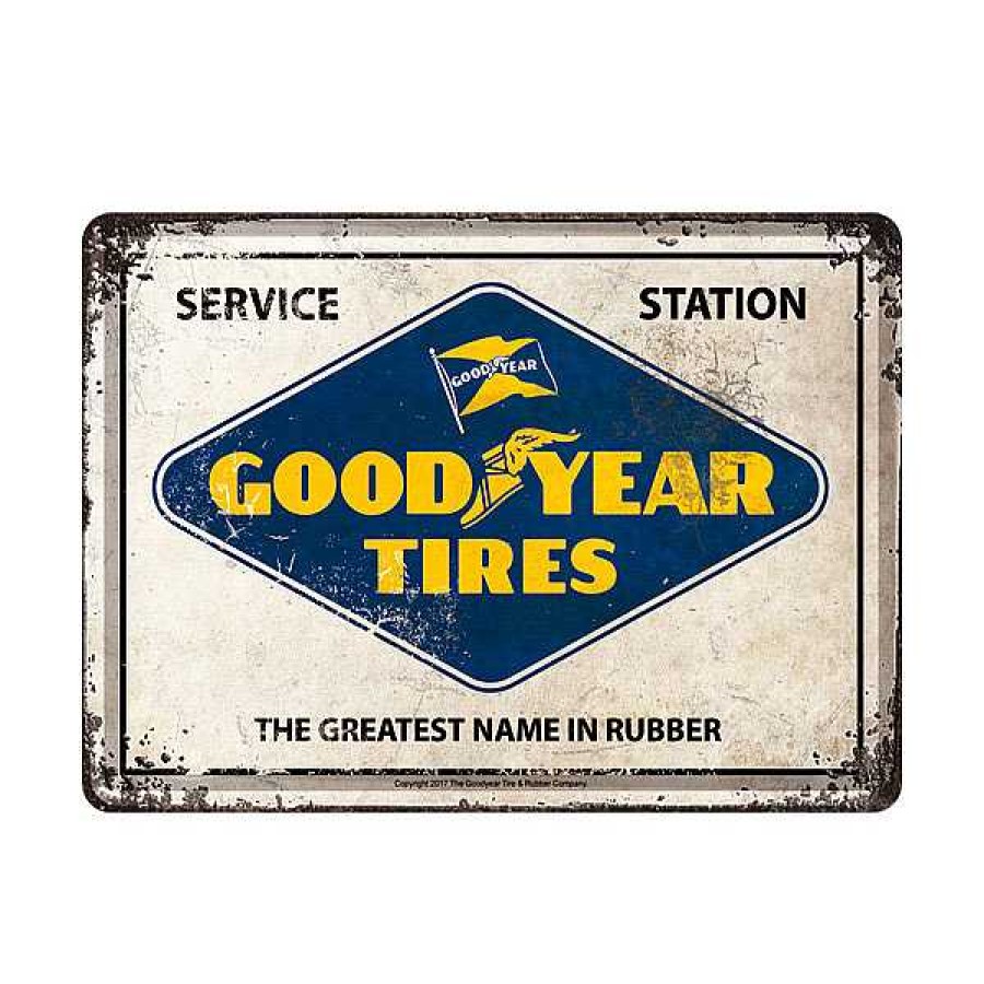 Lifestyle | Goodyear Goodyear Metal Postcard