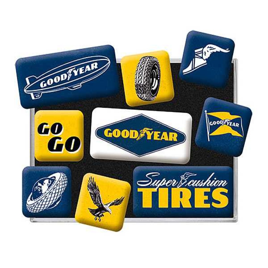 Lifestyle | Goodyear Goodyear Magnet Set (9 Pieces)