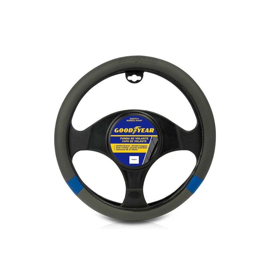 Interior Fittings | Goodyear Goodyear Steering Wheel Cover "Design"