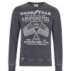 Hoodies & Sweaters | Goodyear Goodyear Men'S Crewneck Sweatshirt "Ceylon"