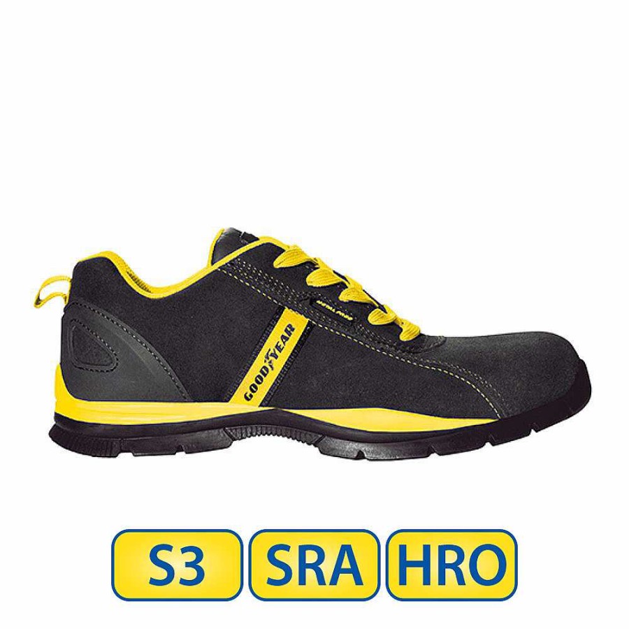 Workwear | Goodyear Metal Free Goodyear S3 Sra Hro Safety Shoes