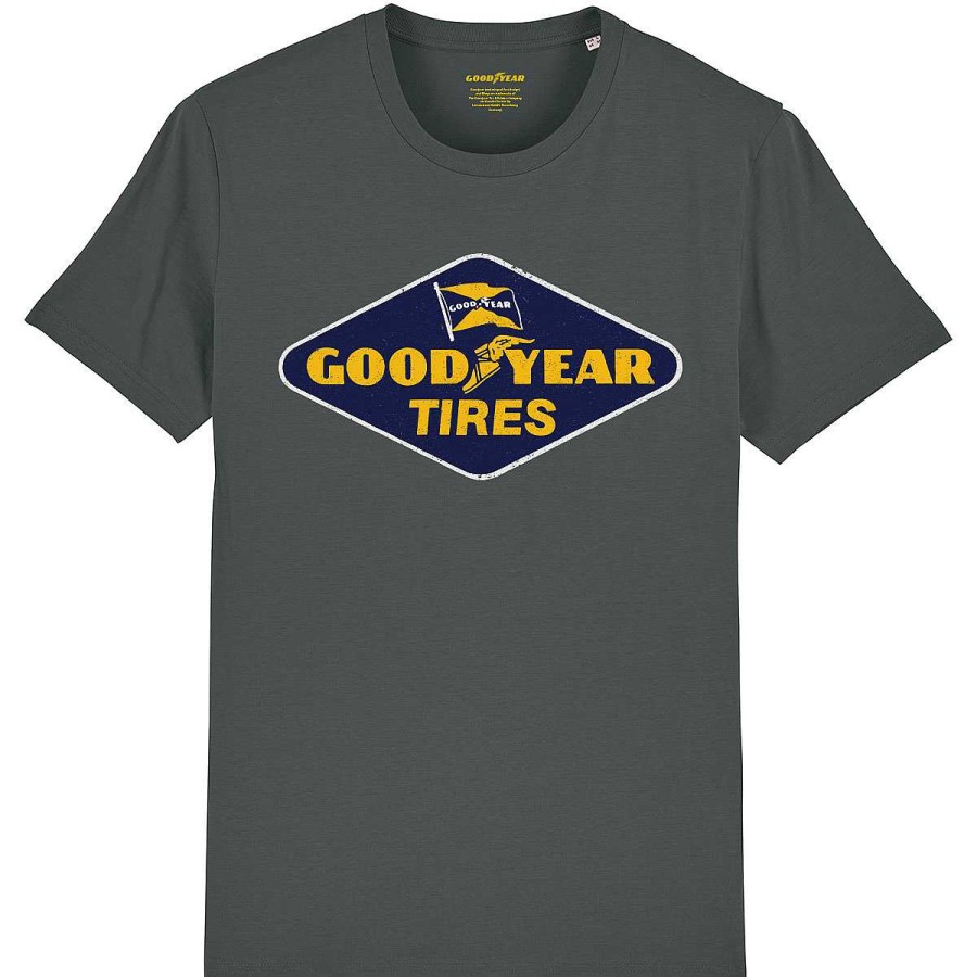 T-Shirts & Long Sleeves | Goodyear Goodyear Men'S T-Shirt "Diamond Tires"